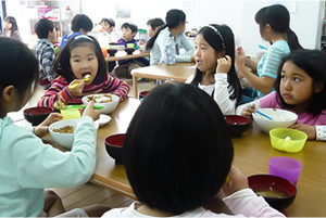 手作り給食等の提供